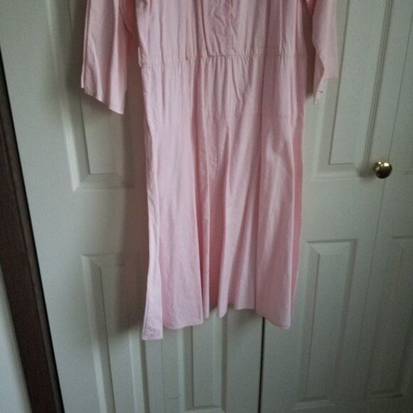 Vintage Victoria Billings Pink Midi Dress Size 18 - Picture 2 of 8